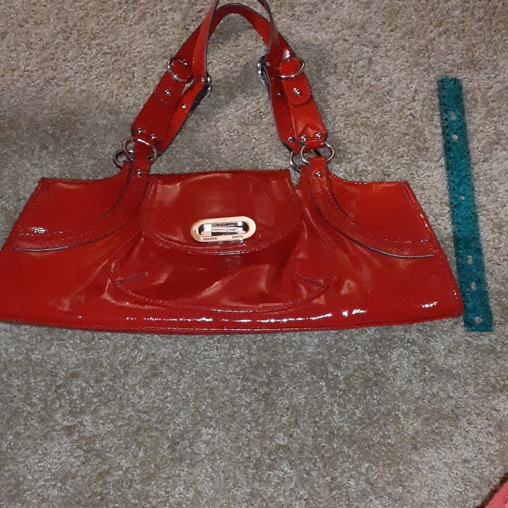 Large Red cute purse